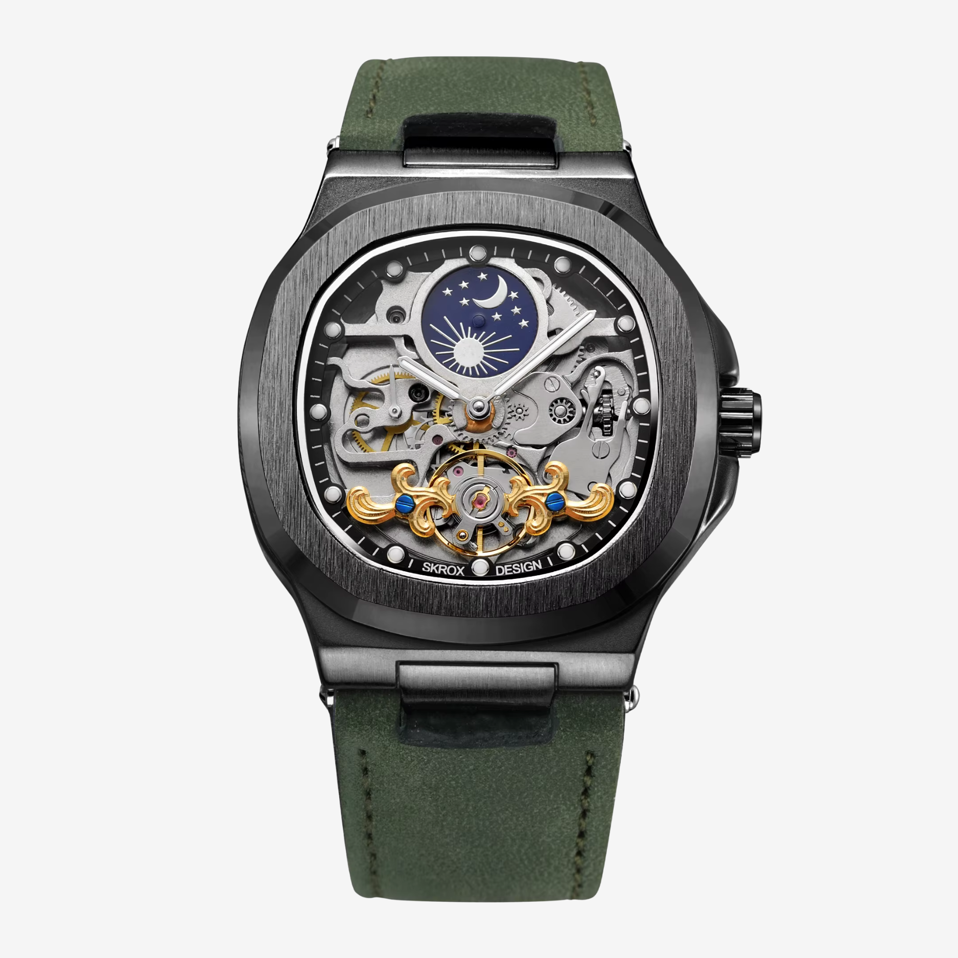 Vanguart Watches ® | Lunar Black/Green